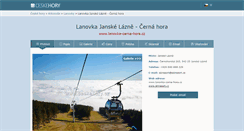 Desktop Screenshot of lanovka-cerna-hora.cz